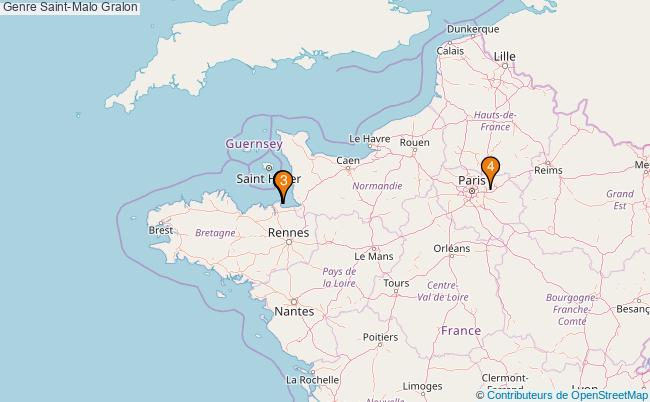 plan Genre Saint-Malo Associations genre Saint-Malo : 4 associations