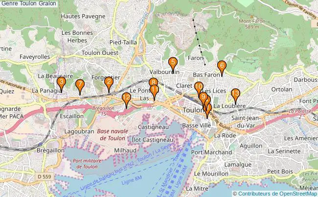 plan Genre Toulon Associations genre Toulon : 17 associations