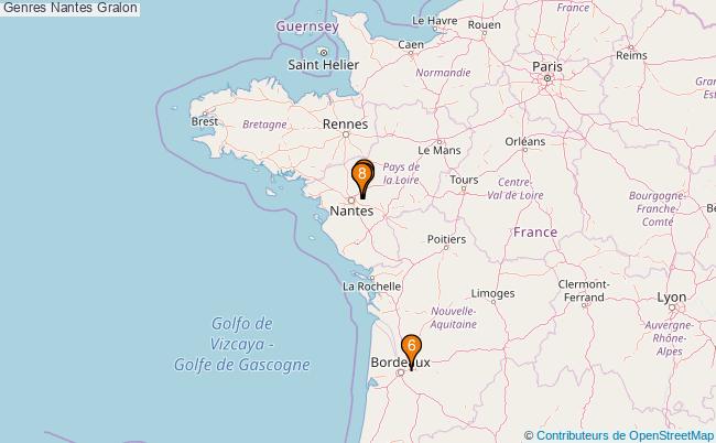 plan Genres Nantes Associations genres Nantes : 14 associations