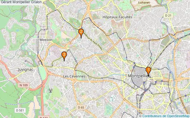 plan Gérant Montpellier Associations gérant Montpellier : 5 associations