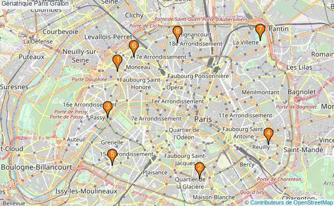plan Gériatrique Paris Associations gériatrique Paris : 8 associations