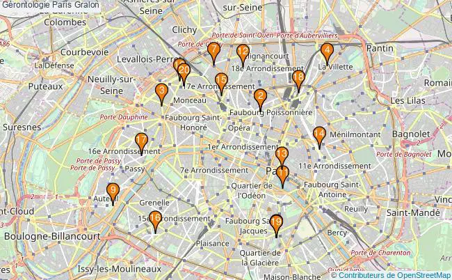 plan Gérontologie Paris Associations gérontologie Paris : 25 associations