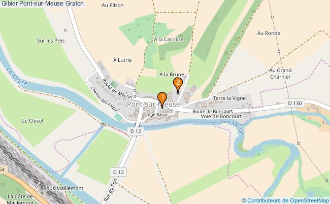 plan Gibier Pont-sur-Meuse Associations gibier Pont-sur-Meuse : 2 associations
