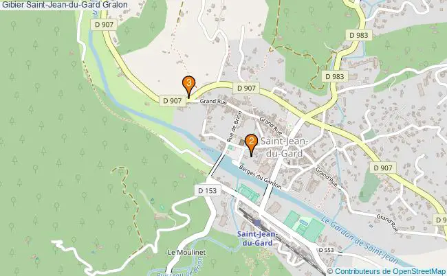 plan Gibier Saint-Jean-du-Gard Associations gibier Saint-Jean-du-Gard : 3 associations