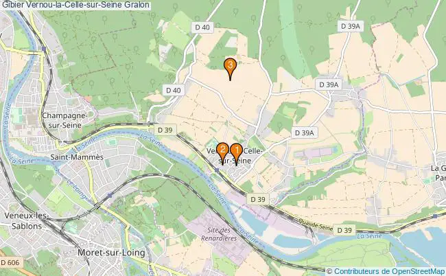 plan Gibier Vernou-la-Celle-sur-Seine Associations gibier Vernou-la-Celle-sur-Seine : 3 associations