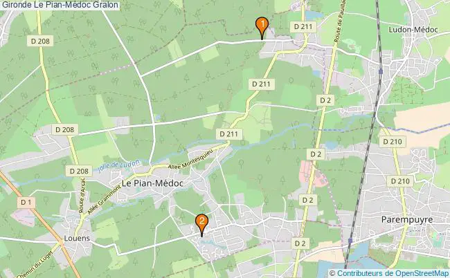 plan Gironde Le Pian-Médoc Associations Gironde Le Pian-Médoc : 3 associations