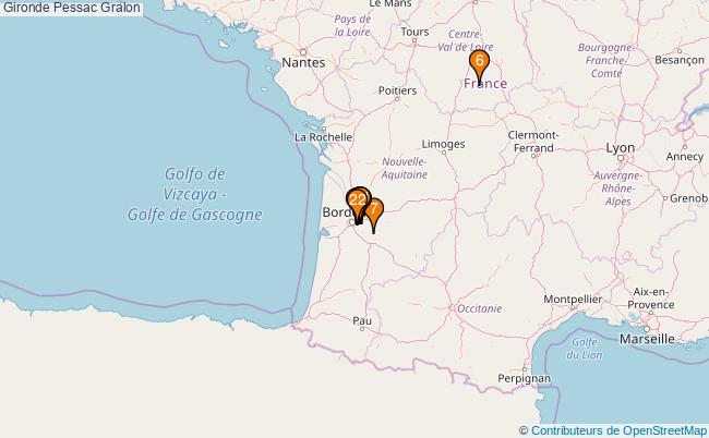 plan Gironde Pessac Associations Gironde Pessac : 25 associations