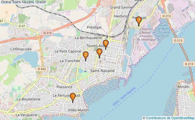 plan Global Saint-Nazaire Associations Global Saint-Nazaire : 6 associations