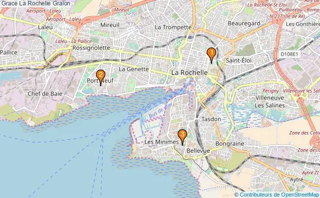 plan Grace La Rochelle Associations grace La Rochelle : 3 associations