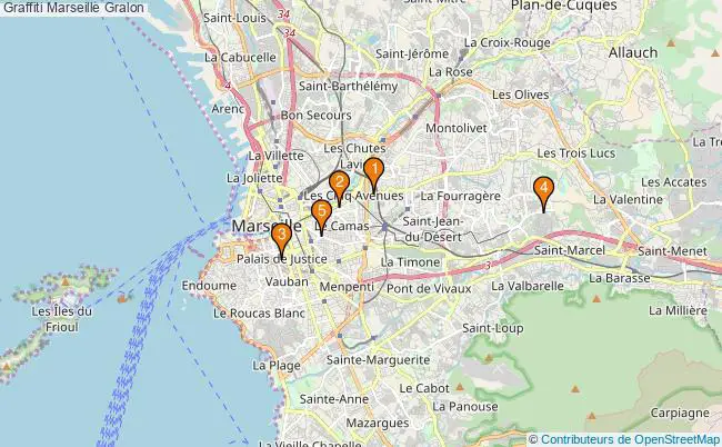 plan Graffiti Marseille Associations graffiti Marseille : 5 associations
