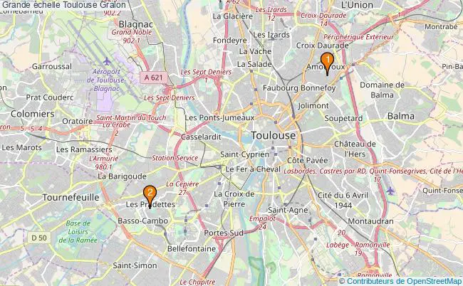 plan Grande échelle Toulouse Associations Grande échelle Toulouse : 3 associations