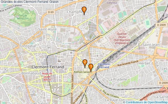 plan Grandes écoles Clermont-Ferrand Associations grandes écoles Clermont-Ferrand : 3 associations