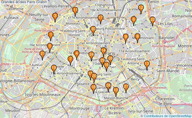 plan Grandes écoles Paris Associations grandes écoles Paris : 120 associations