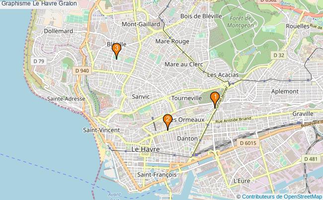 plan Graphisme Le Havre Associations graphisme Le Havre : 3 associations