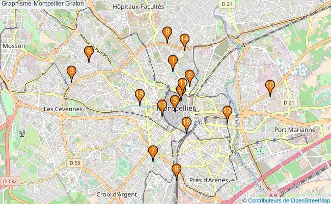 plan Graphisme Montpellier Associations graphisme Montpellier : 20 associations