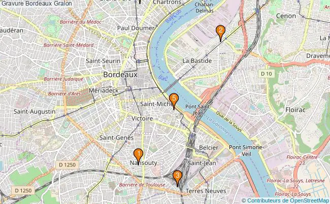 plan Gravure Bordeaux Associations gravure Bordeaux : 4 associations