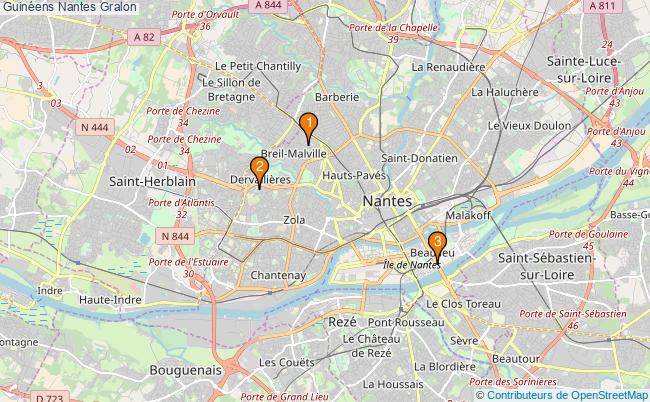 plan Guinéens Nantes Associations guinéens Nantes : 4 associations