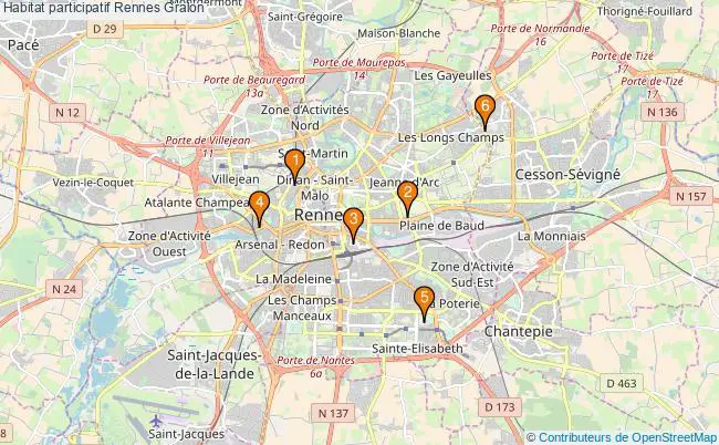 plan Habitat participatif Rennes Associations habitat participatif Rennes : 6 associations