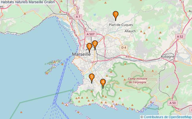 plan Habitats naturels Marseille Associations habitats naturels Marseille : 5 associations