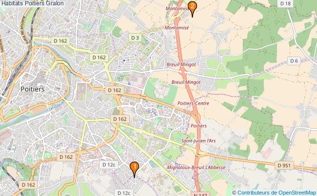 plan Habitats Poitiers Associations habitats Poitiers : 4 associations