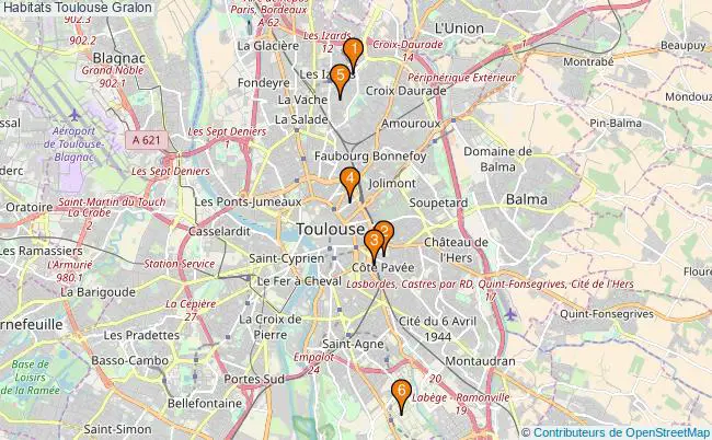 plan Habitats Toulouse Associations habitats Toulouse : 8 associations