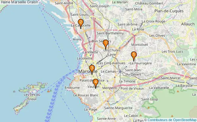 plan Haine Marseille Associations Haine Marseille : 5 associations