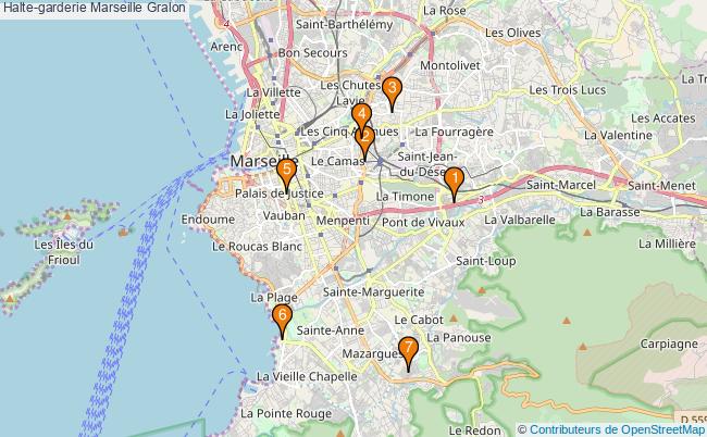 plan Halte-garderie Marseille Associations halte-garderie Marseille : 6 associations