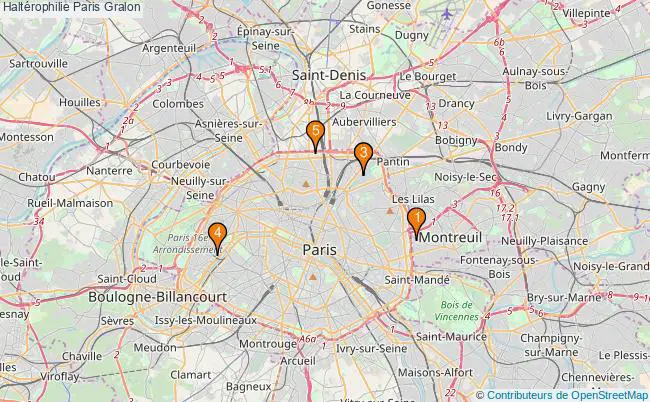 plan Haltérophilie Paris Associations haltérophilie Paris : 9 associations