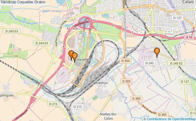 plan Handicap Coquelles Associations Handicap Coquelles : 2 associations