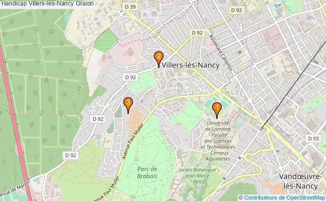 plan Handicap Villers-lès-Nancy Associations Handicap Villers-lès-Nancy : 3 associations