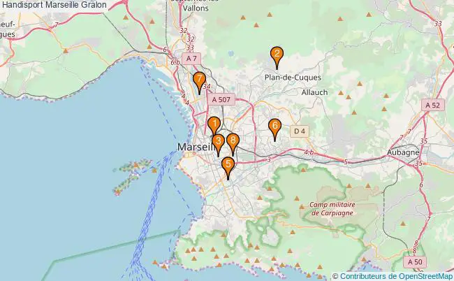 plan Handisport Marseille Associations Handisport Marseille : 9 associations