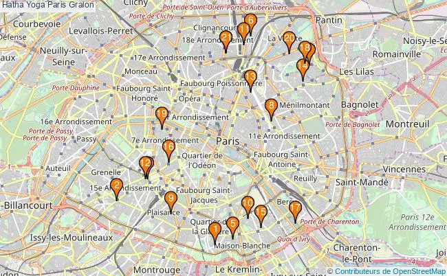 plan Hatha Yoga Paris Associations Hatha Yoga Paris : 24 associations