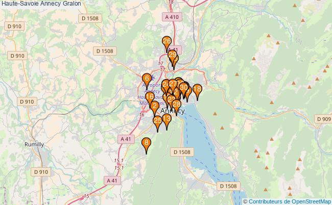 plan Haute-Savoie Annecy Associations Haute-Savoie Annecy : 97 associations