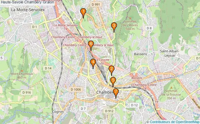 plan Haute-Savoie Chambéry Associations Haute-Savoie Chambéry : 7 associations