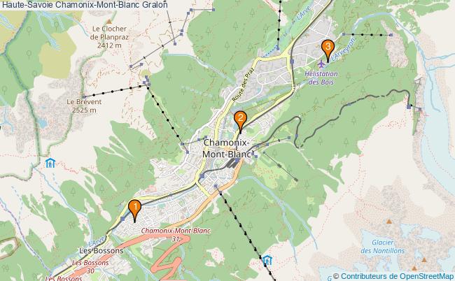 plan Haute-Savoie Chamonix-Mont-Blanc Associations Haute-Savoie Chamonix-Mont-Blanc : 3 associations