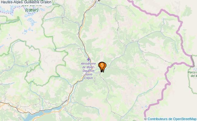plan Hautes-Alpes Guillestre Associations Hautes-Alpes Guillestre : 6 associations