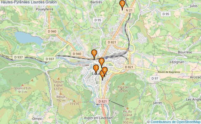 plan Hautes-Pyrénées Lourdes Associations Hautes-Pyrénées Lourdes : 7 associations