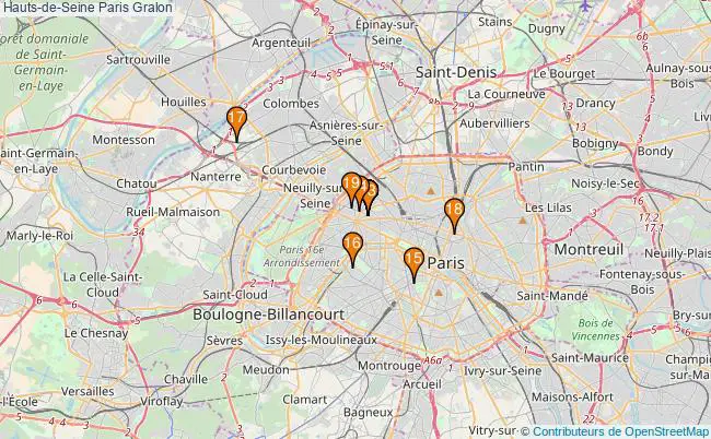 plan Hauts-de-Seine Paris Associations Hauts-de-Seine Paris : 28 associations