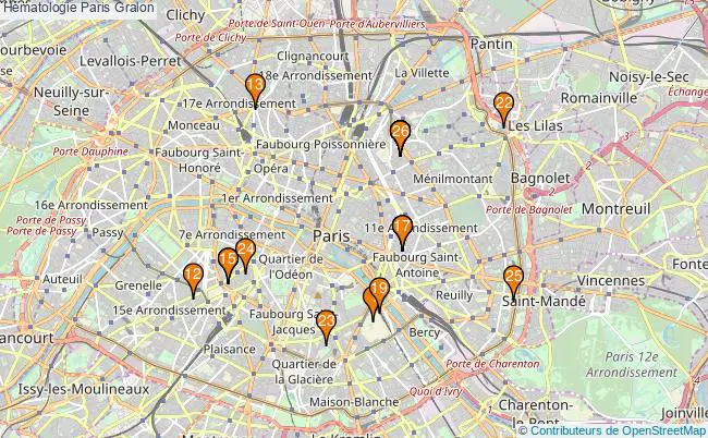 plan Hématologie Paris Associations hématologie Paris : 26 associations