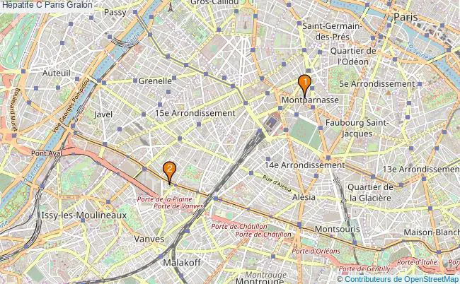 plan Hépatite C Paris Associations Hépatite C Paris : 2 associations