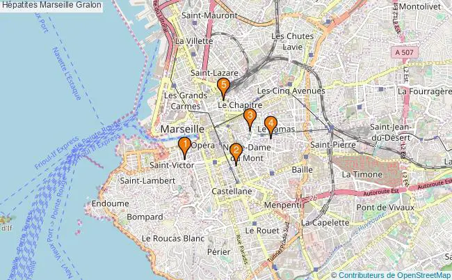 plan Hépatites Marseille Associations hépatites Marseille : 5 associations