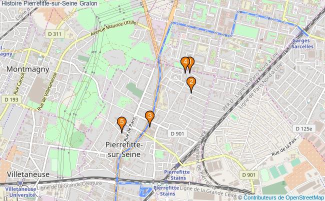 plan Histoire Pierrefitte-sur-Seine Associations histoire Pierrefitte-sur-Seine : 5 associations