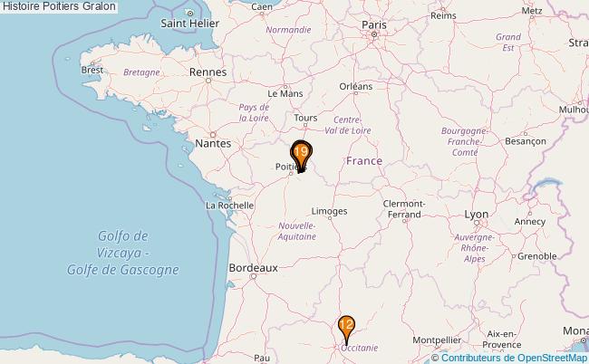 plan Histoire Poitiers Associations histoire Poitiers : 18 associations
