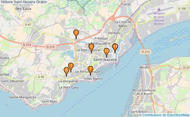 plan Histoire Saint-Nazaire Associations histoire Saint-Nazaire : 13 associations