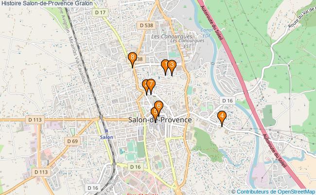 plan Histoire Salon-de-Provence Associations histoire Salon-de-Provence : 9 associations