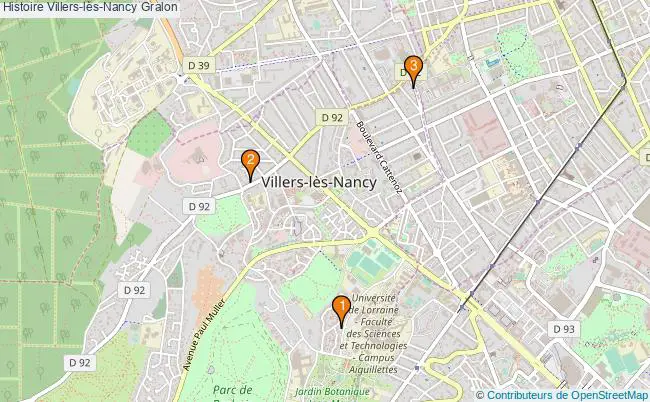 plan Histoire Villers-lès-Nancy Associations histoire Villers-lès-Nancy : 3 associations