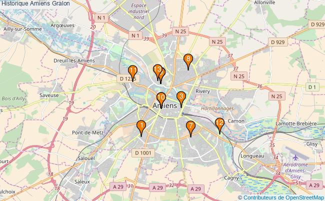 plan Historique Amiens Associations historique Amiens : 13 associations