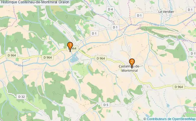 plan Historique Castelnau-de-Montmiral Associations historique Castelnau-de-Montmiral : 2 associations