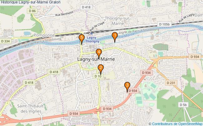 plan Historique Lagny-sur-Marne Associations historique Lagny-sur-Marne : 4 associations