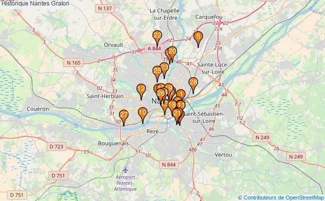 plan Historique Nantes Associations historique Nantes : 30 associations